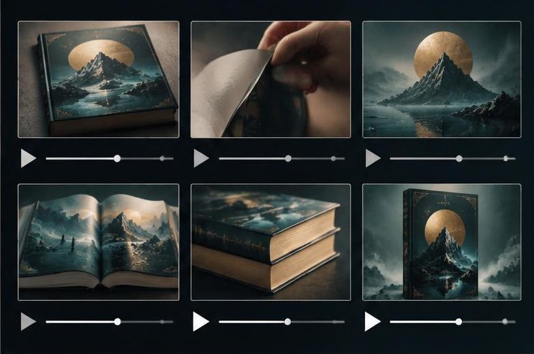 Book Video Marketing concept sample, not verified client work